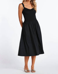 Bishop + Young - Corsica Smocked Poplin Dress