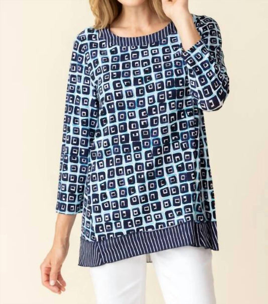 Habitat - Core Travel Mix Pleat Back Tunic Top
