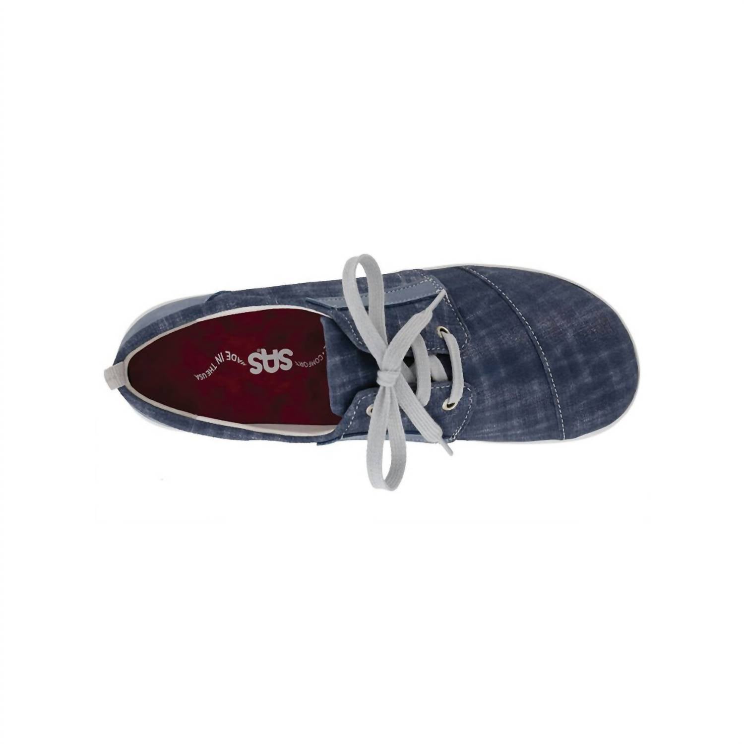 SAS Women's Marnie Lightweight Sneaker in blue jay nubuck - women's sneaker - view 5