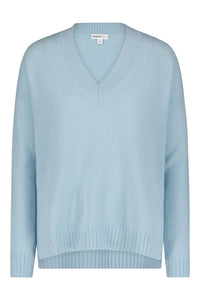 Minnie Rose - Cashmere Long And Lean V-neck Sweater