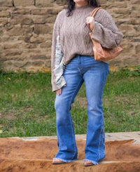 Kancan - Rila High Rise Flare Jeans