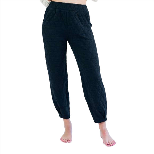 See And Be Seen - Quilted Jogger Pant - Reg/Curvy