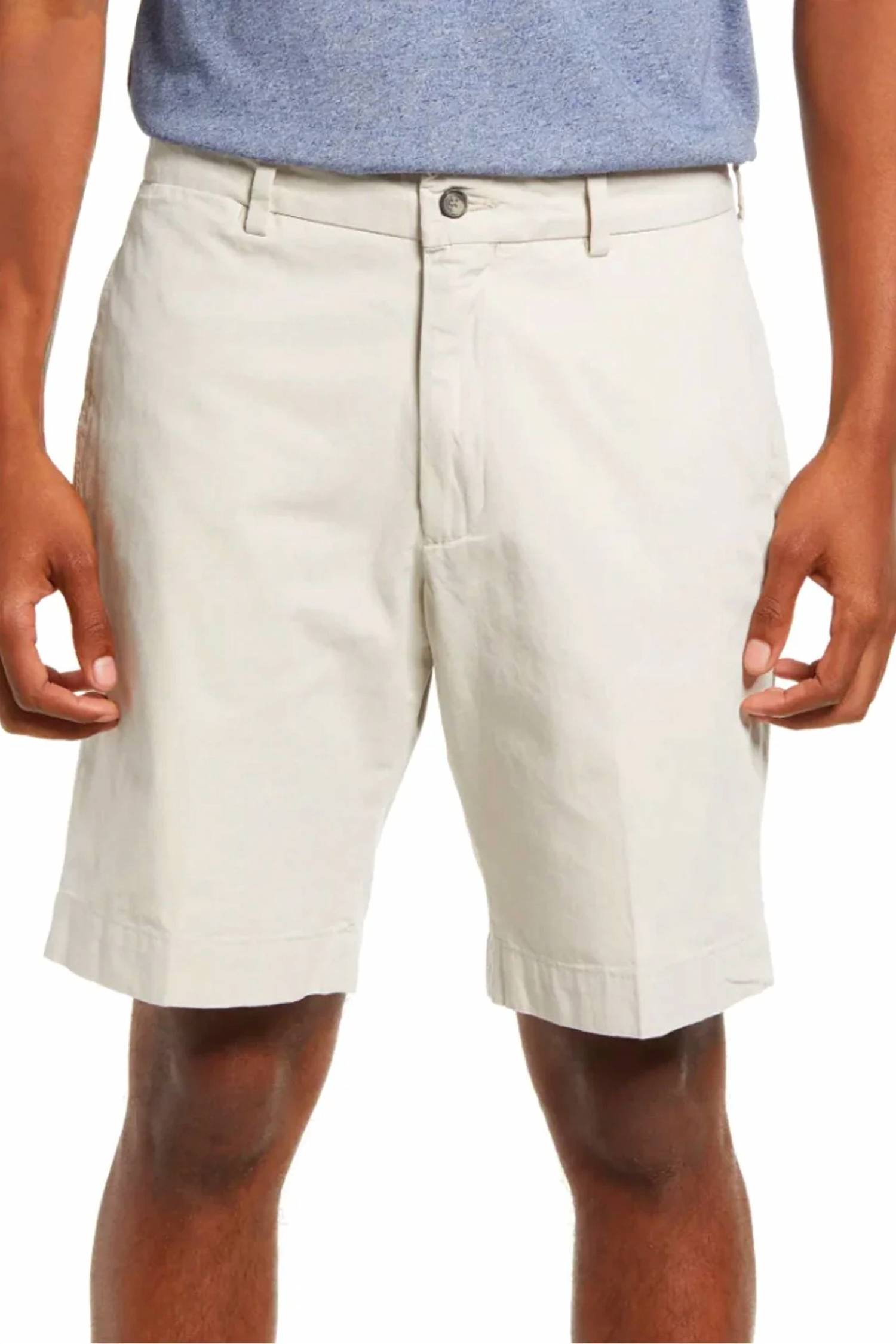 Charleston Khakis - Sumpter Flat Front Washed Poplin Shorts