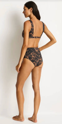 Sea Level Australia - Savanna Plunge Bikini Top