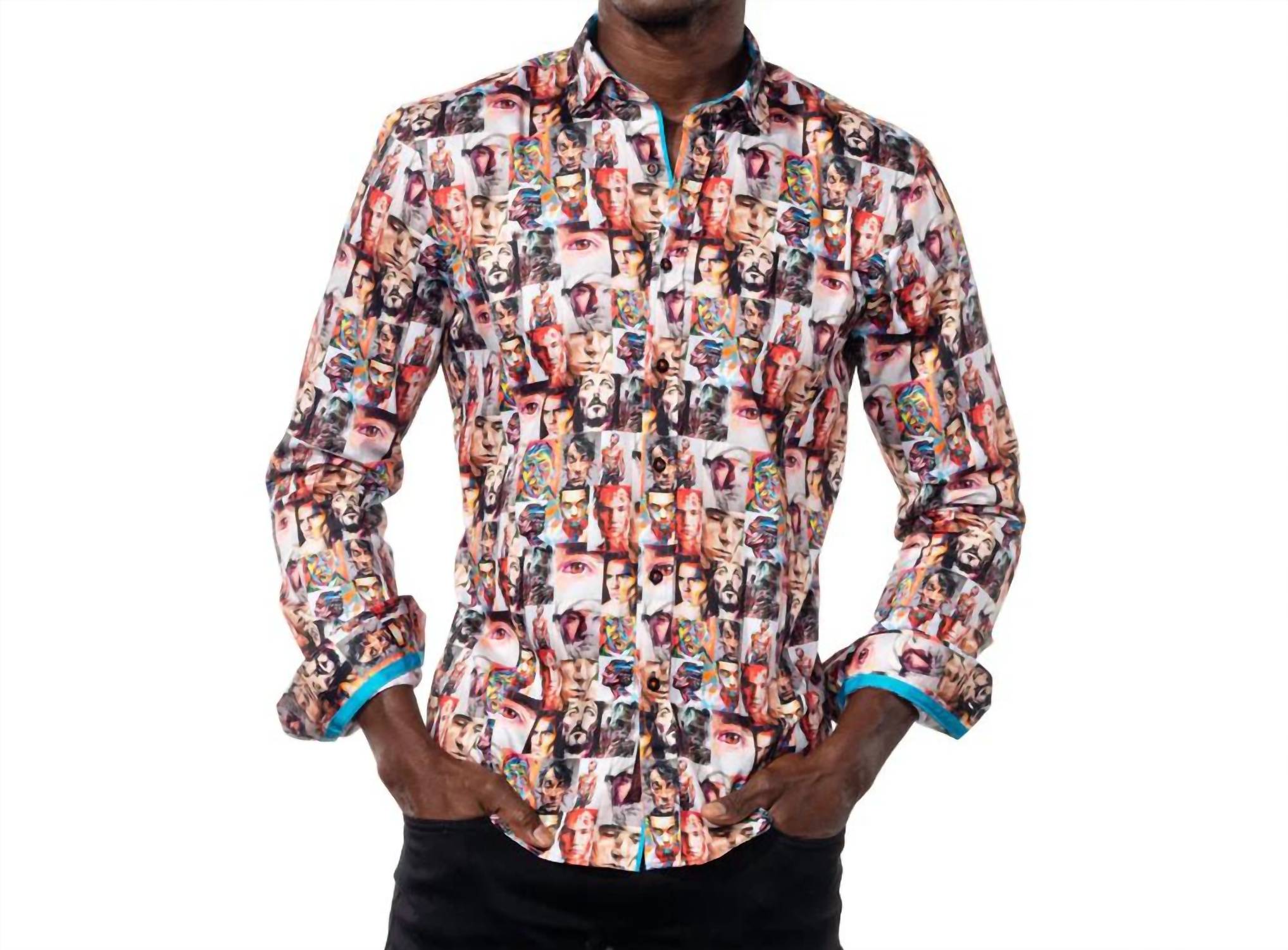 Eight X - Chromatic Visage Button Down Shirt