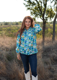 Layerz Clothing - Kate Floral Long Sleeve Top