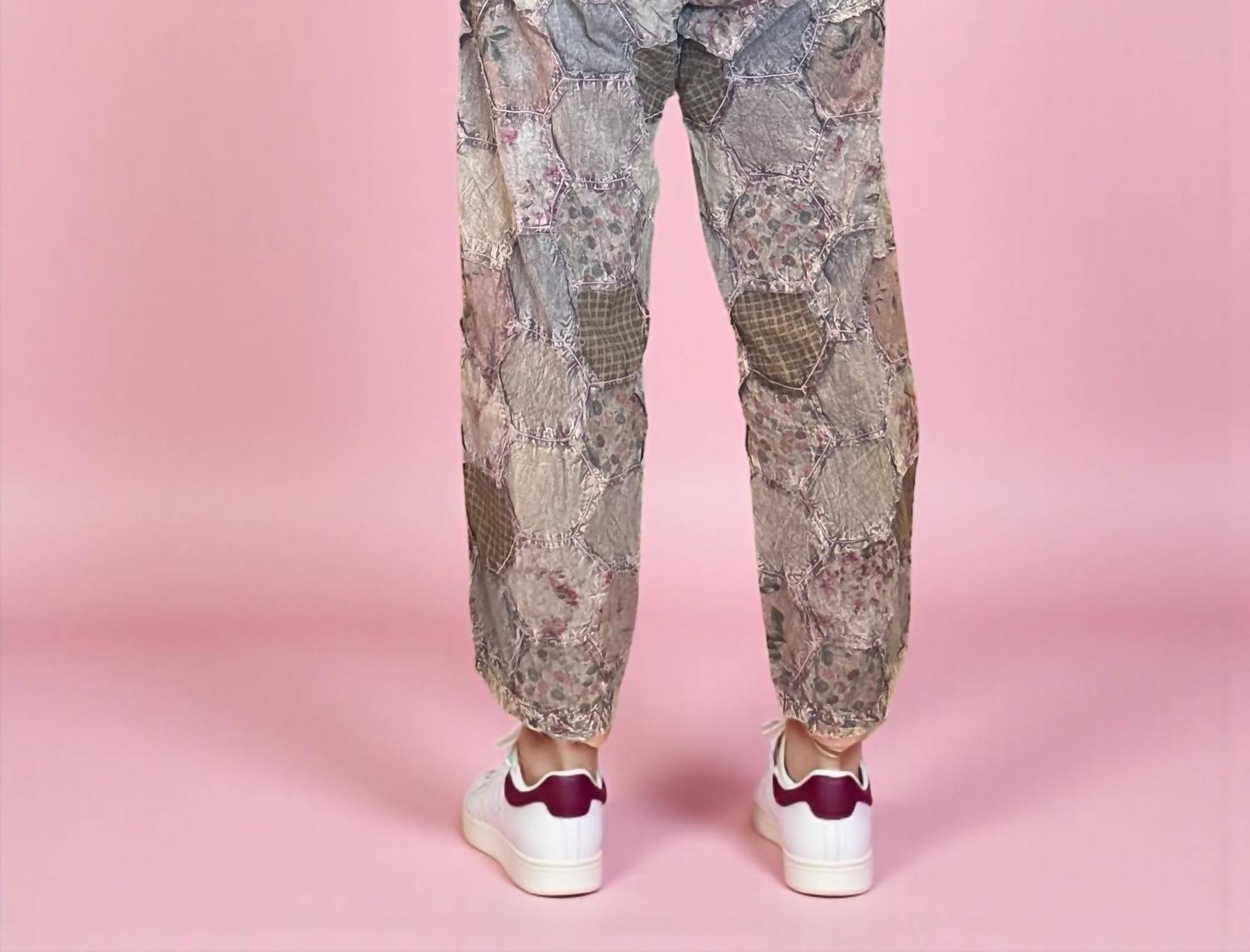 Paperlace - Hexagon Plum Pant