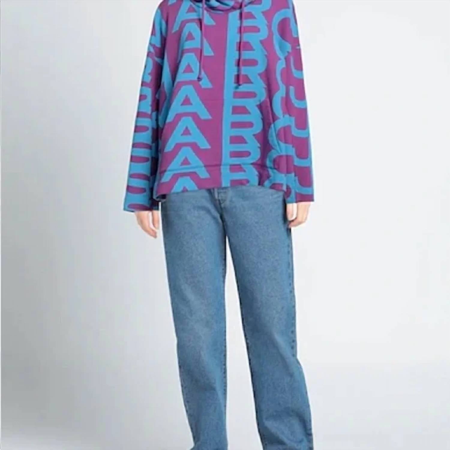 Marc Jacobs - Monogram Jumbo Logo Oversized Hoodie