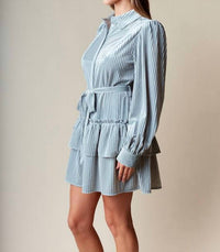 Rareraw - Evette Velvet Shirt Dress