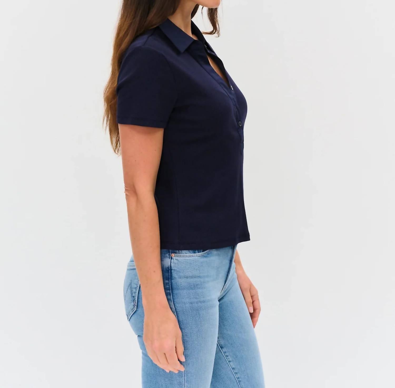 Six/Fifty - Simone Ribbed Polo