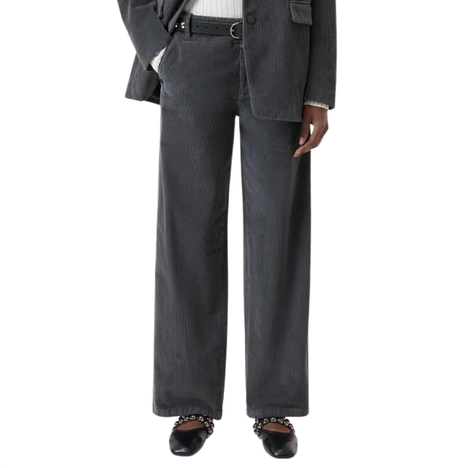 CLOSED Selma Corduroy in cosmic grey - women's pants