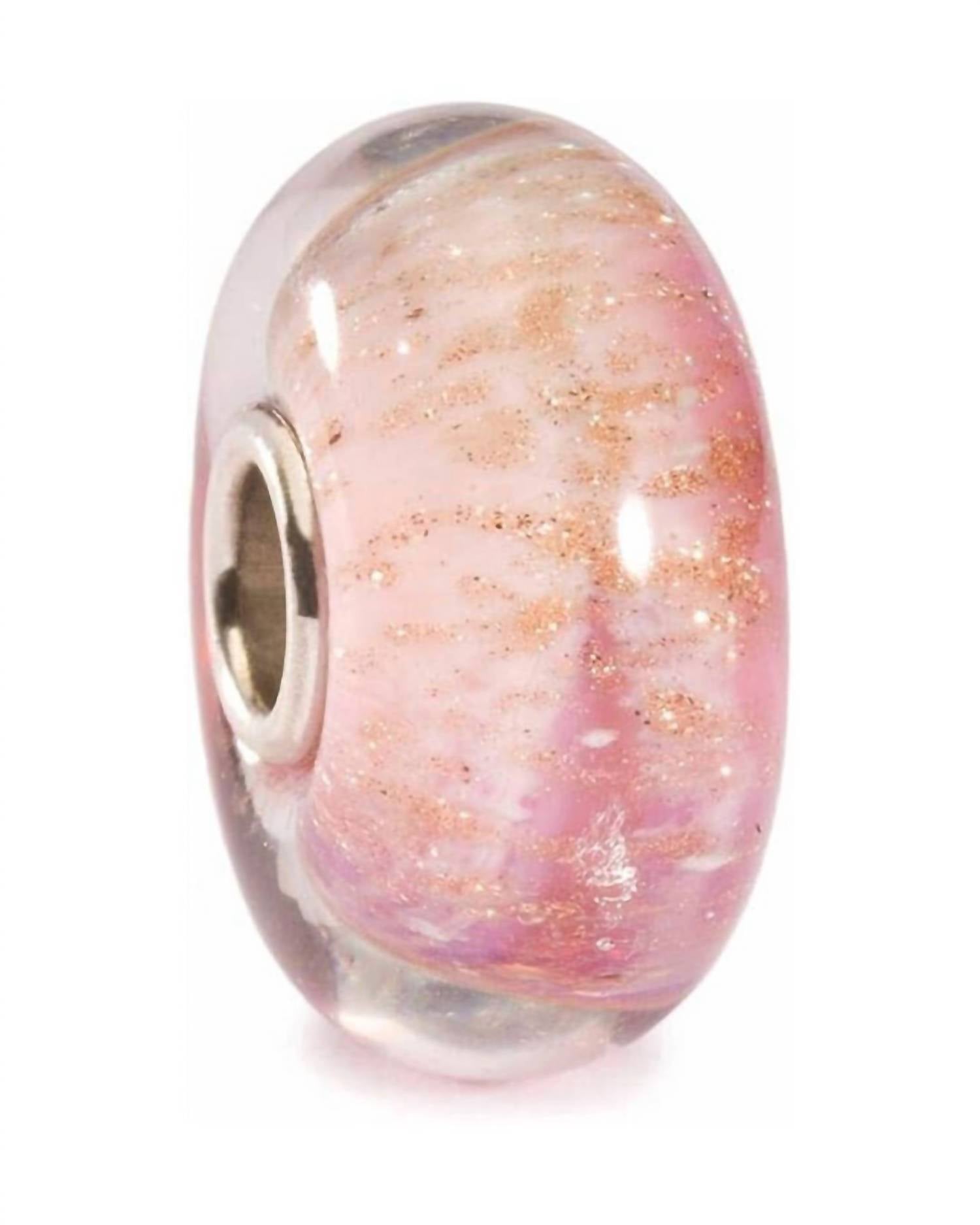 Trollbeads Women's Glass Beads Charm in desert rose - women's jewelry