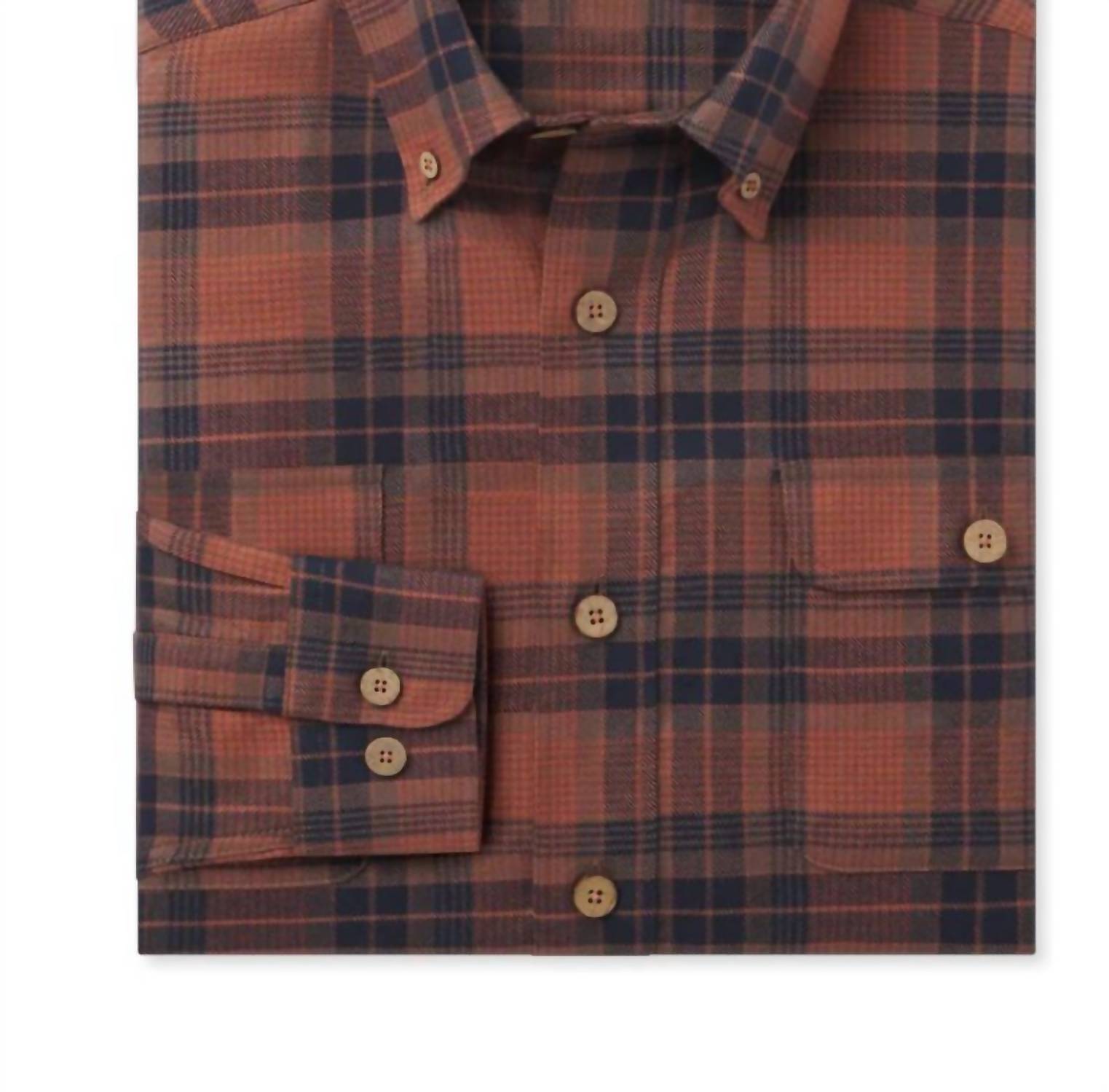 Southern Marsh - Randolph Plaid Flannel Shirt