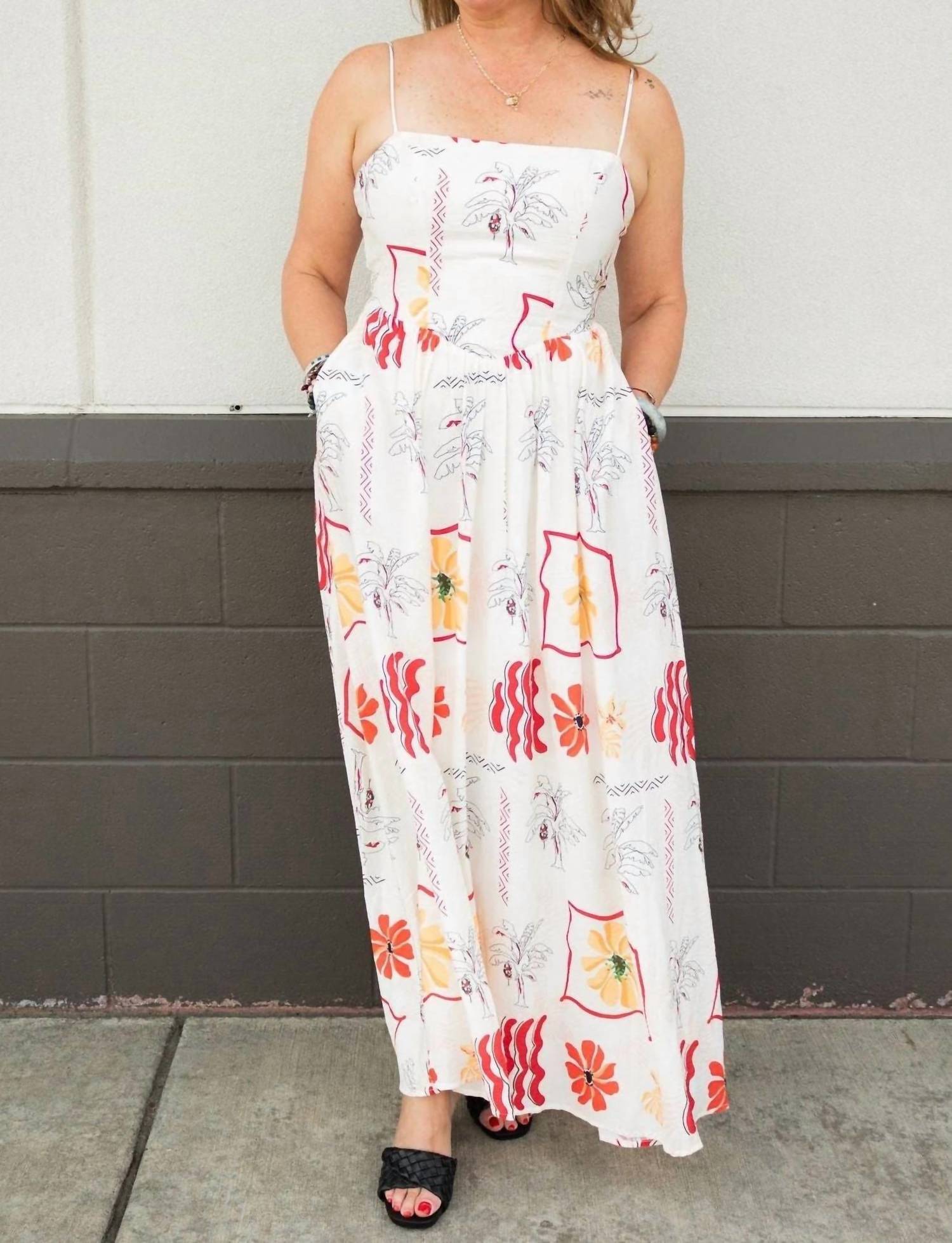 One And Only Collective - Happy Floral Maxi Dress