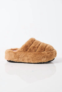 Free People Women's It's A Vibe Platform Slipper in teddy - women's shoe
