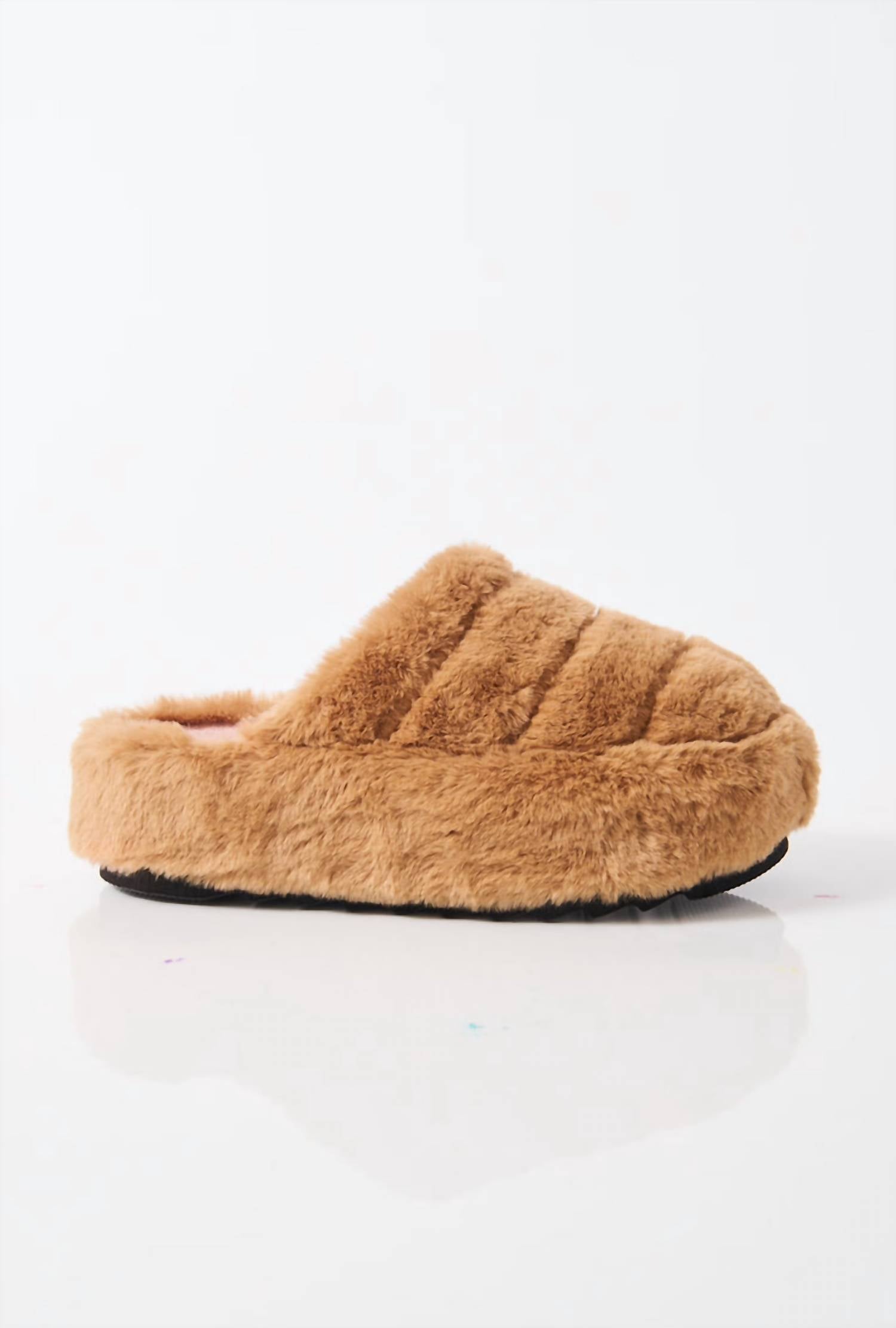 Free People Women's It's A Vibe Platform Slipper in teddy - women's shoe