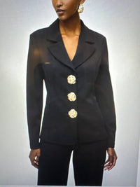 Joseph Ribkoff - Fitted Blazer With Buttons