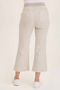Xcvi - Lorilei Twill Flare Pull-on Pant