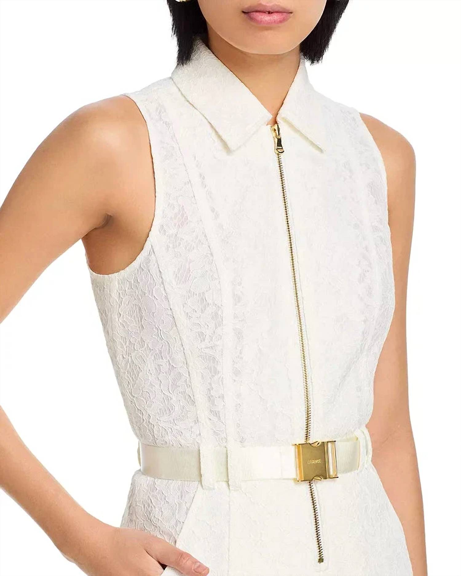 L'Agence - Kylo Poplin Shirt Midi Dress
