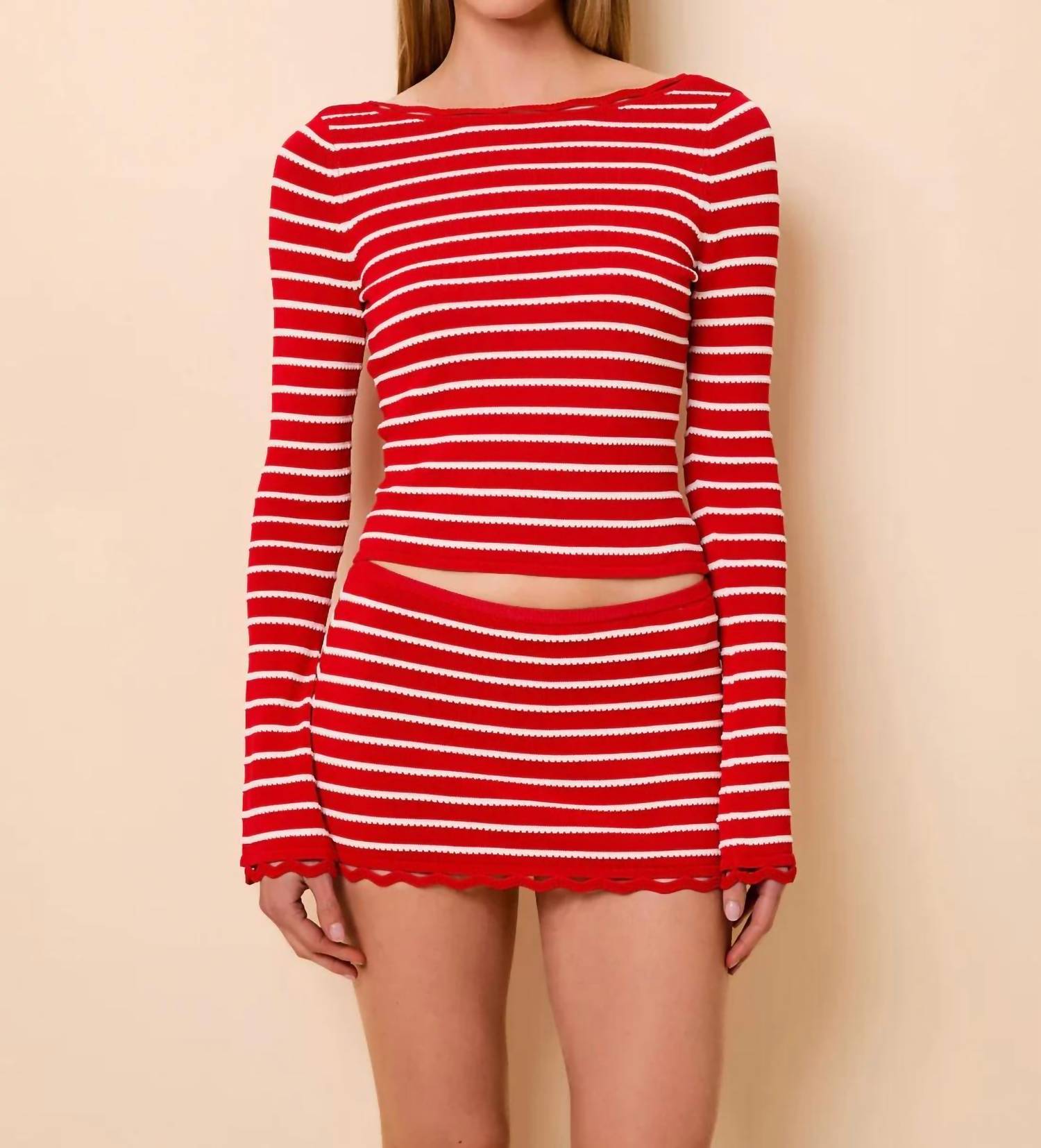Solid & Striped - Celeste Mini Skirt