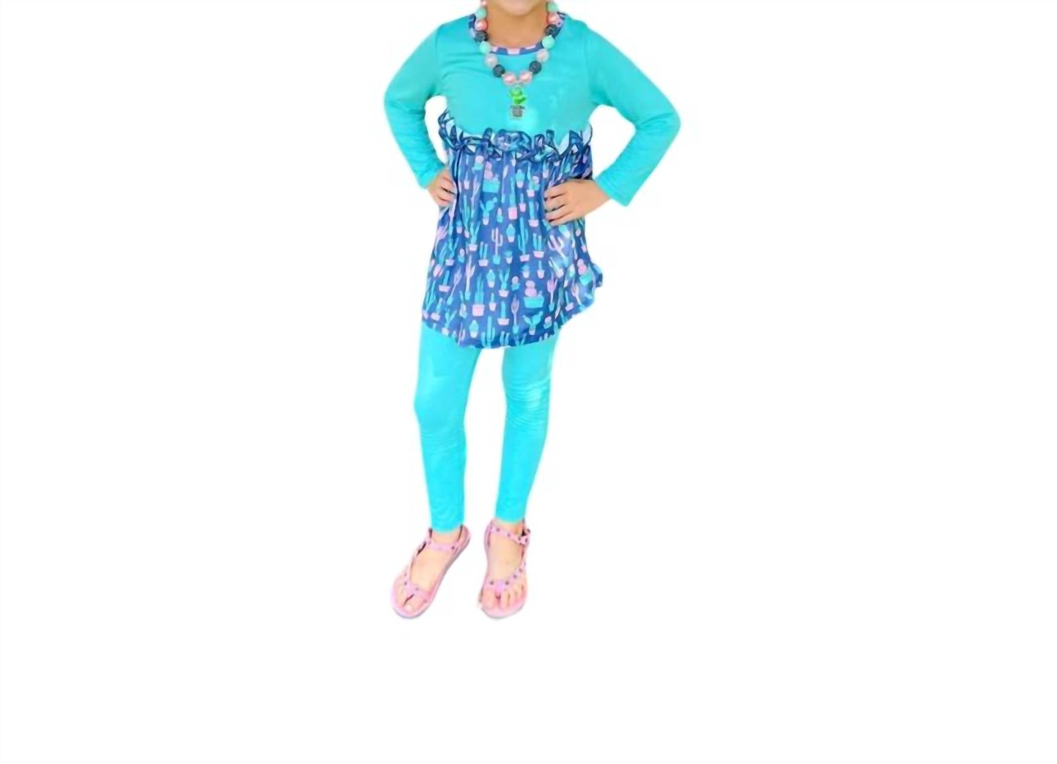 Pete + Lucy - Boho Cactus Two Piece Set
