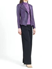 Clara Sunwoo - Liquid Leather Signature Jacket