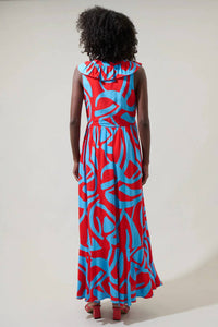Sugarlips - Ohana Bayla Deep V Maxi Dress