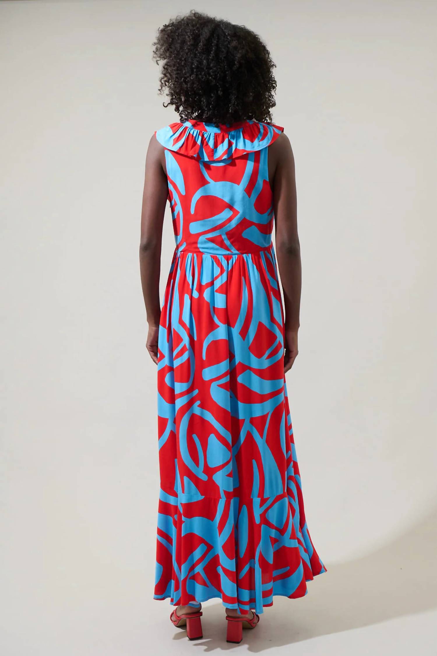 Sugarlips - Ohana Bayla Deep V Maxi Dress