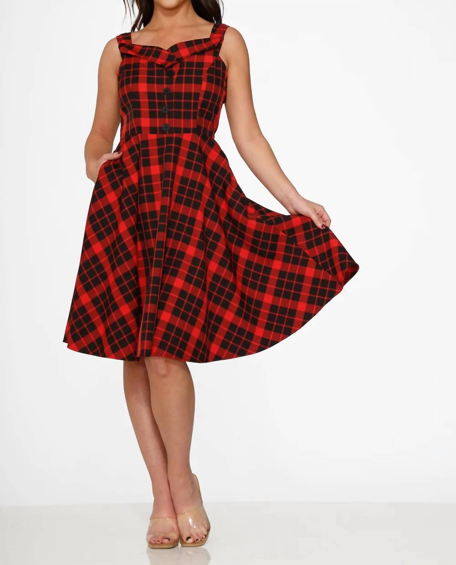 Orchid Bloom - Midi Sleeveless Swing Dress