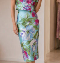 Maison Zoulias - Yvonni Pencil Midi Skirt