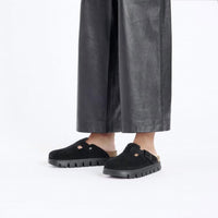 Birkenstock - Women's Boston Chunky Suede Leather Clog