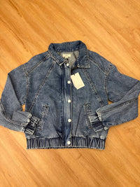 Elan - Women's Denim crop jacket