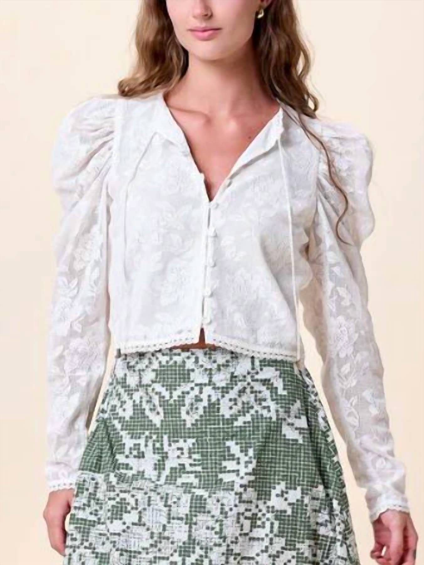 Cleobella - Odeal Puff Shoulder Top