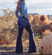 Wrangler - Lainey Wilson Two Tonal Flare Jeans