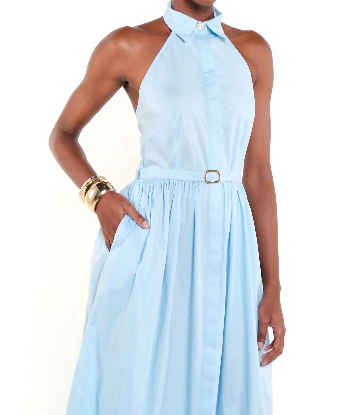 The Lulo Project - The Horizon Halter Dress