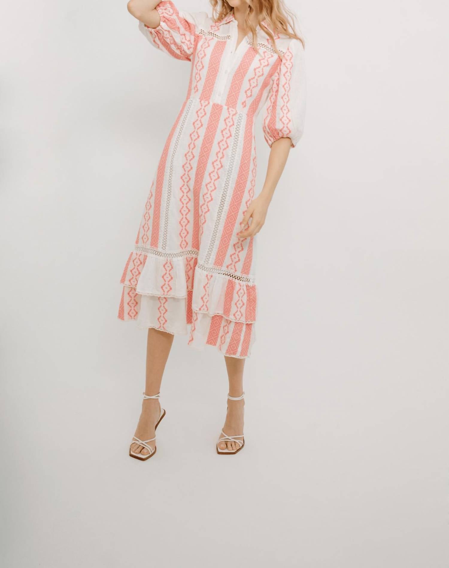 Guadalupe Design - Catalina I Stripe Midii Dress