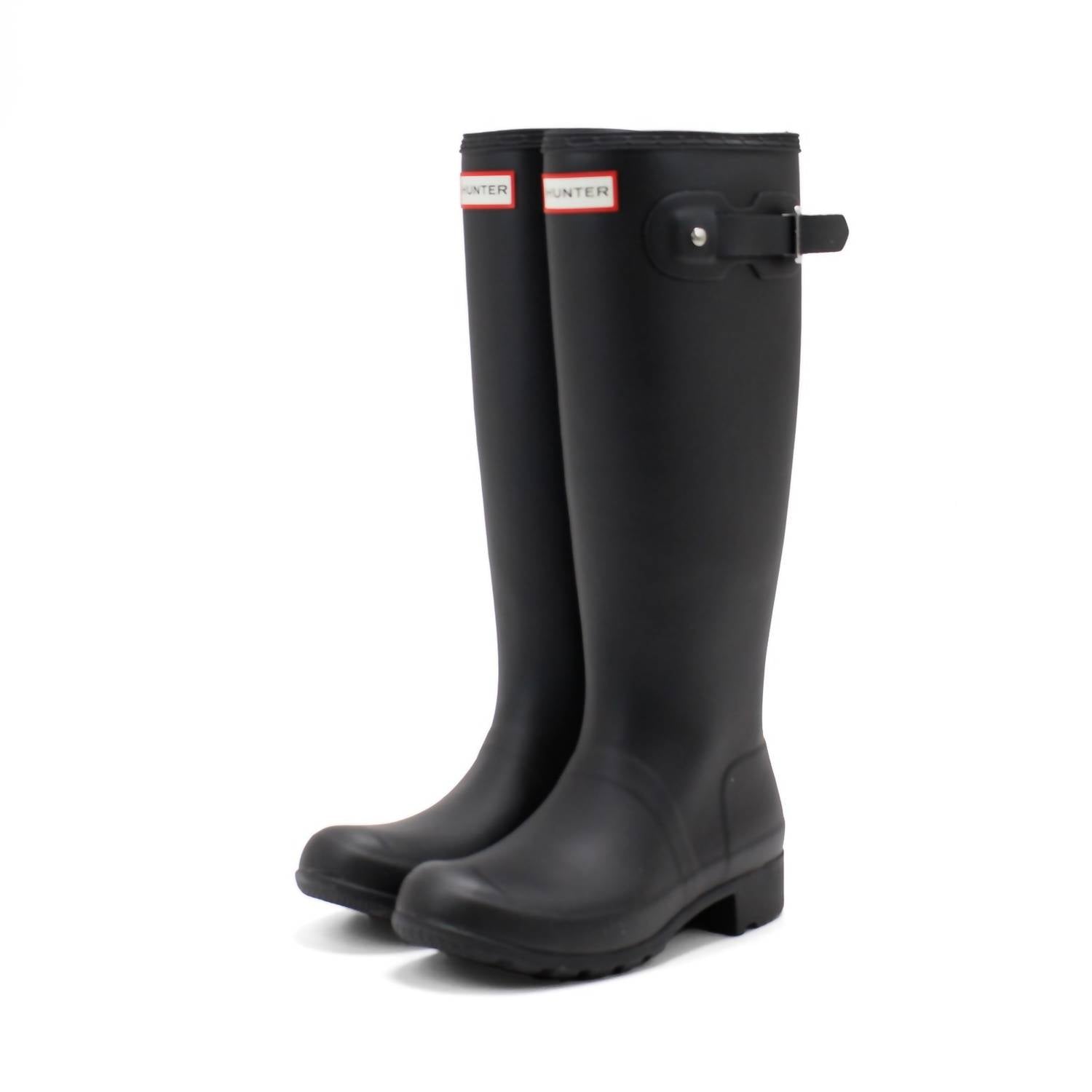 Hunter - Women's Original Tall Back Adjustable Rain Boots