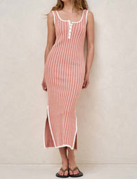 Bae The Label - Maternity Sunset Column Knit Tank Dress