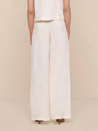 L'Agence - Amara Linen Wide-leg Pant