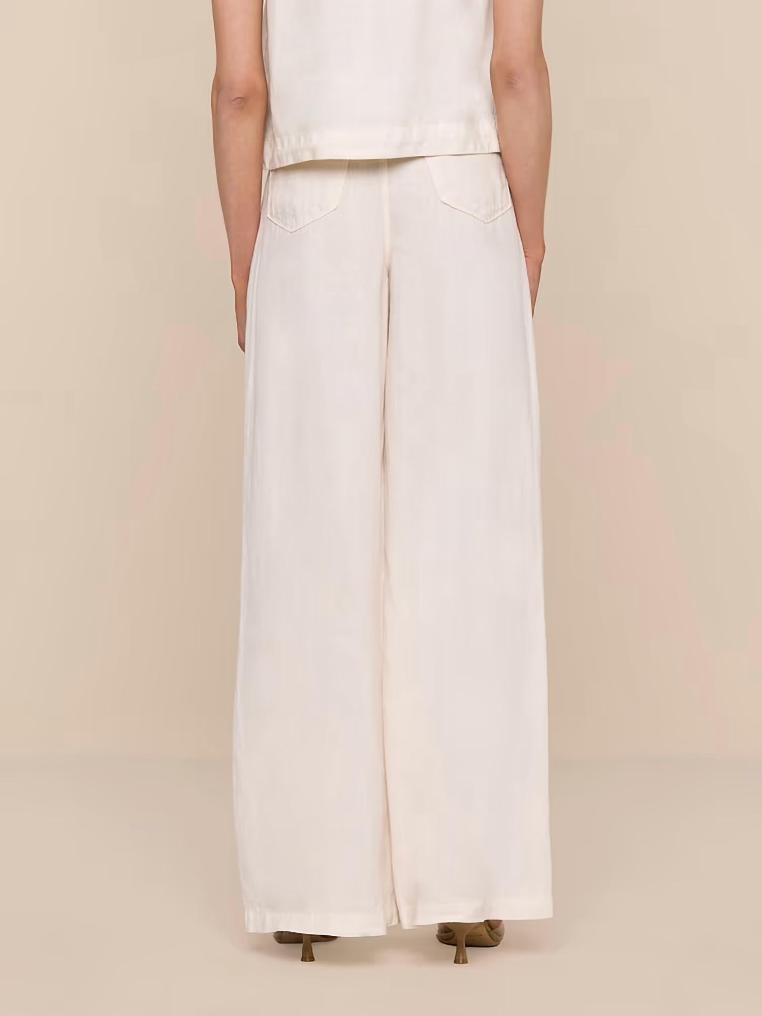 L'Agence - Amara Linen Wide-leg Pant