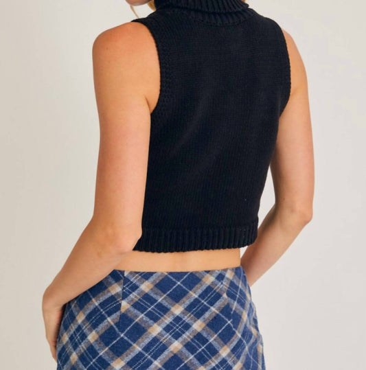 Le Lis - Let It Snow Crop Sweater