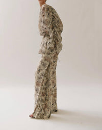 Clea - Carlos Side Tie Trouser