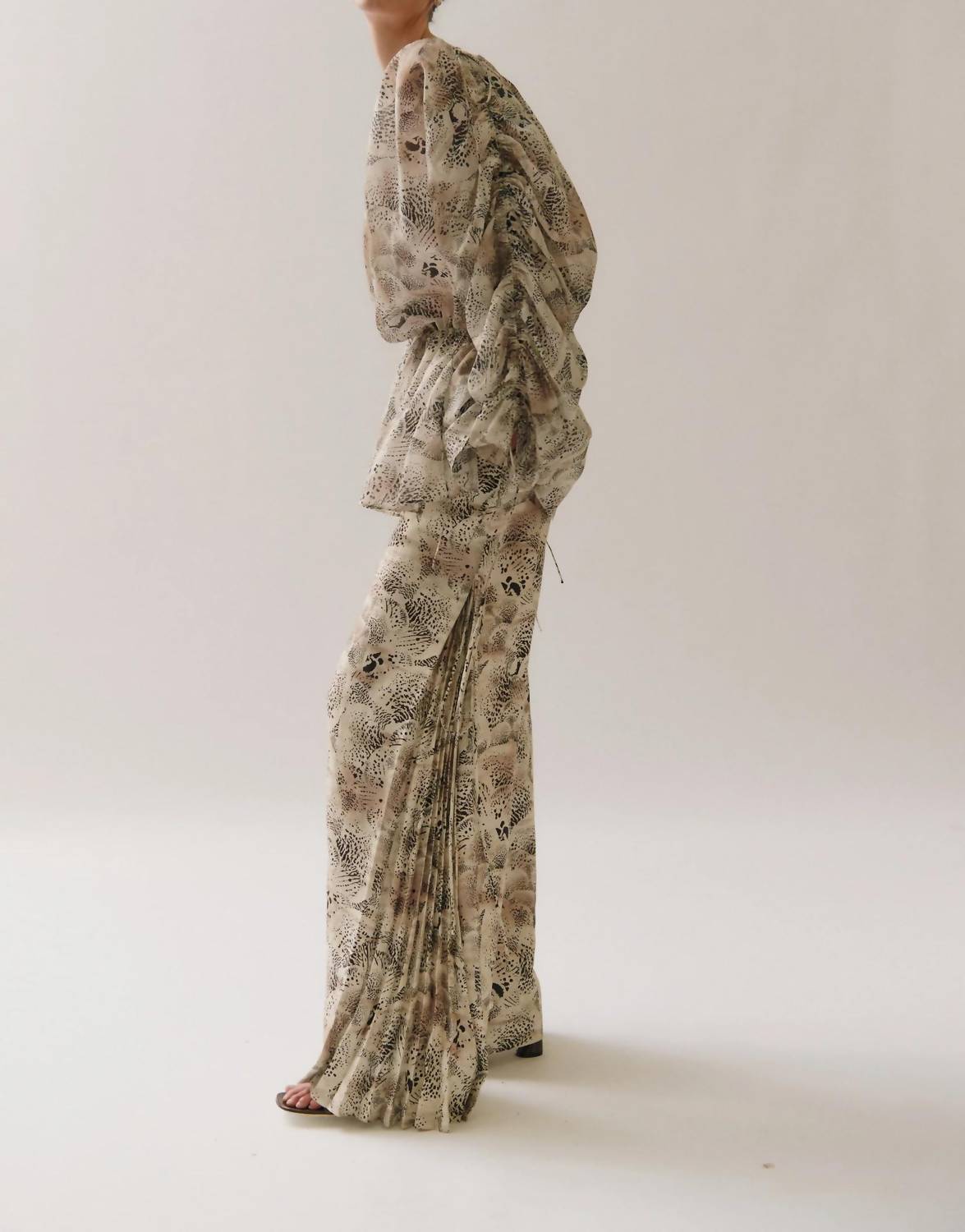 Clea - Carlos Side Tie Trouser