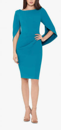 Betsy & Adam - Cape-back Dress