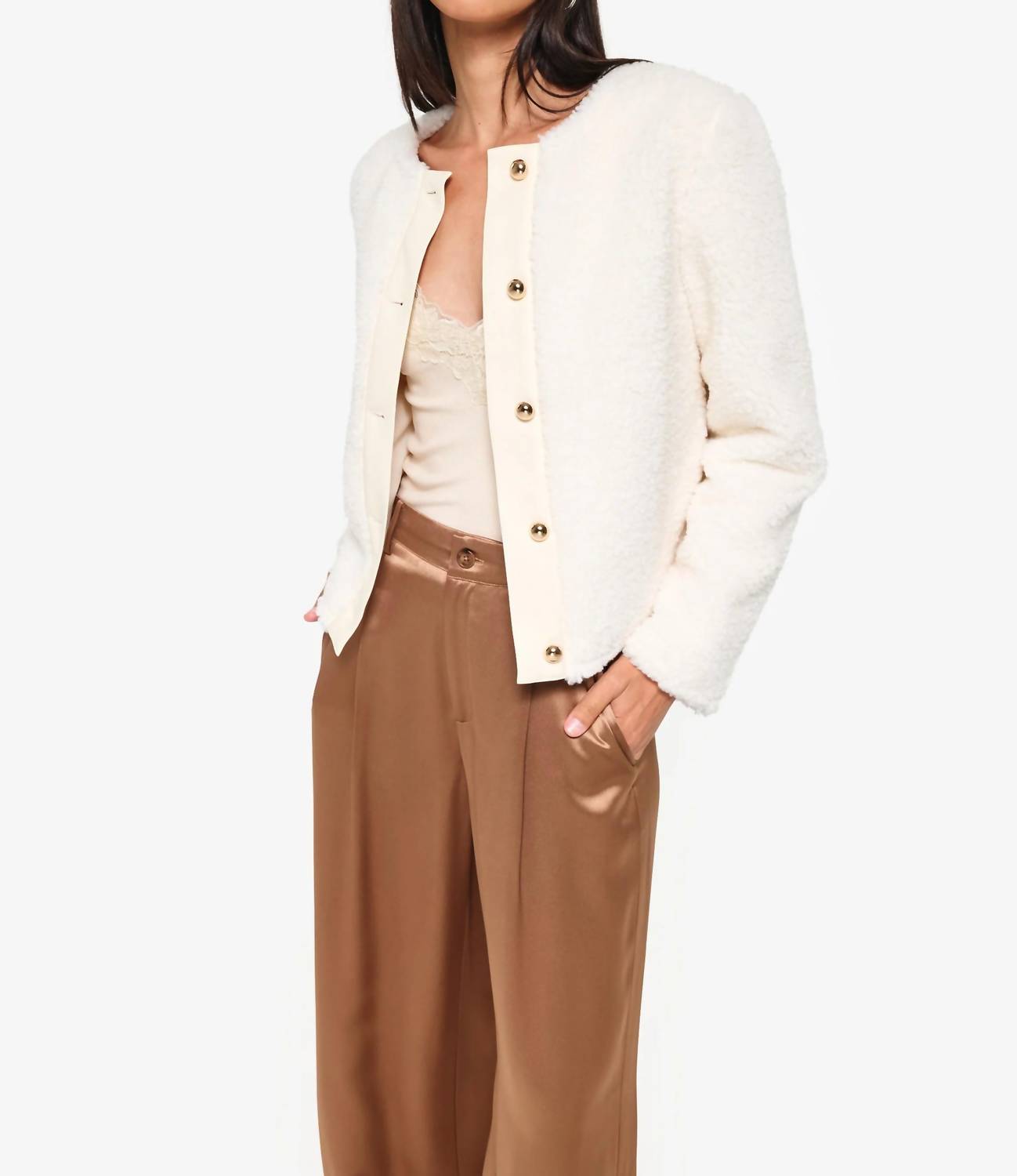 Cami Nyc - Pavan Sherpa Jacket