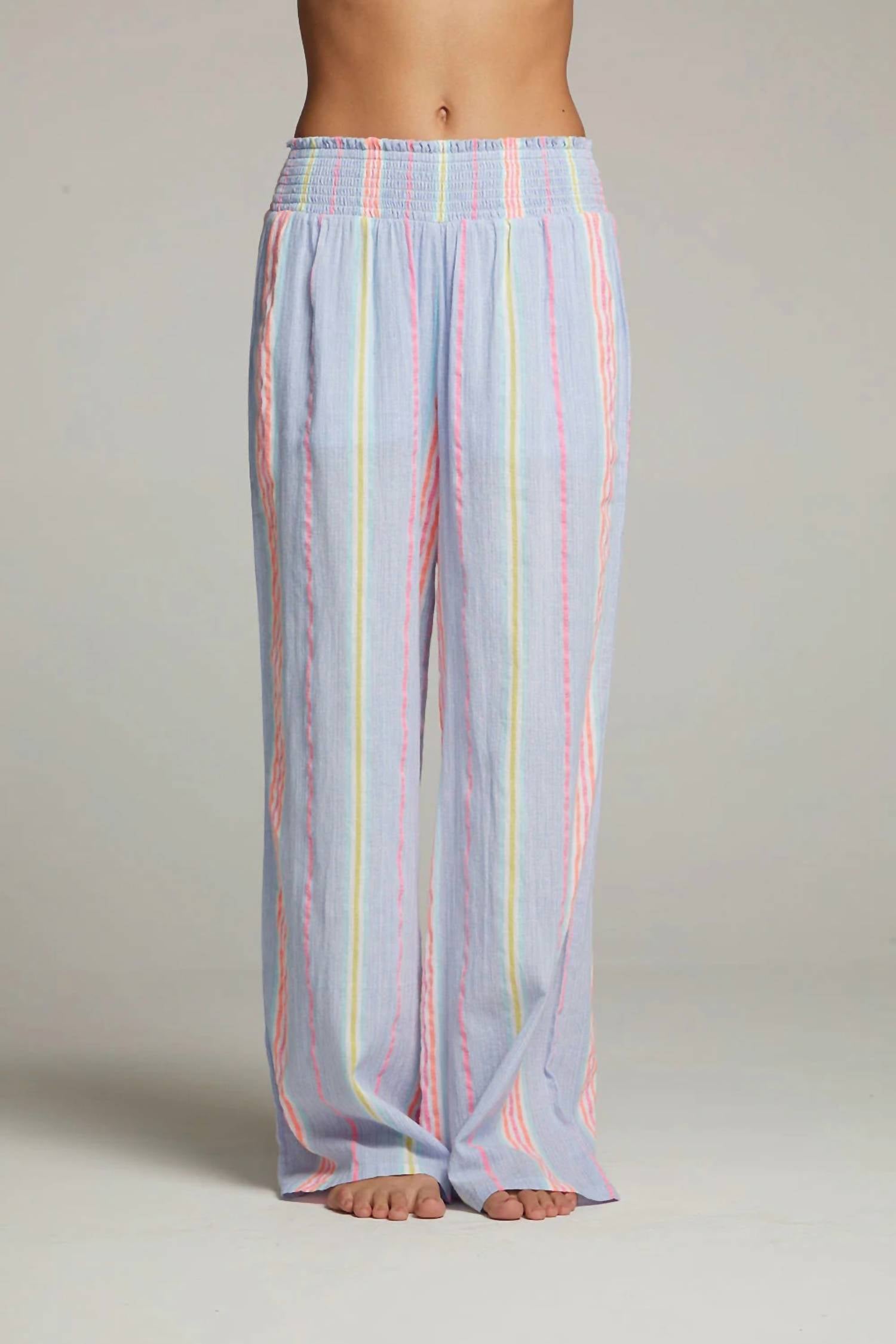 Chaser - Bari Stripe Flared Leg Trouser