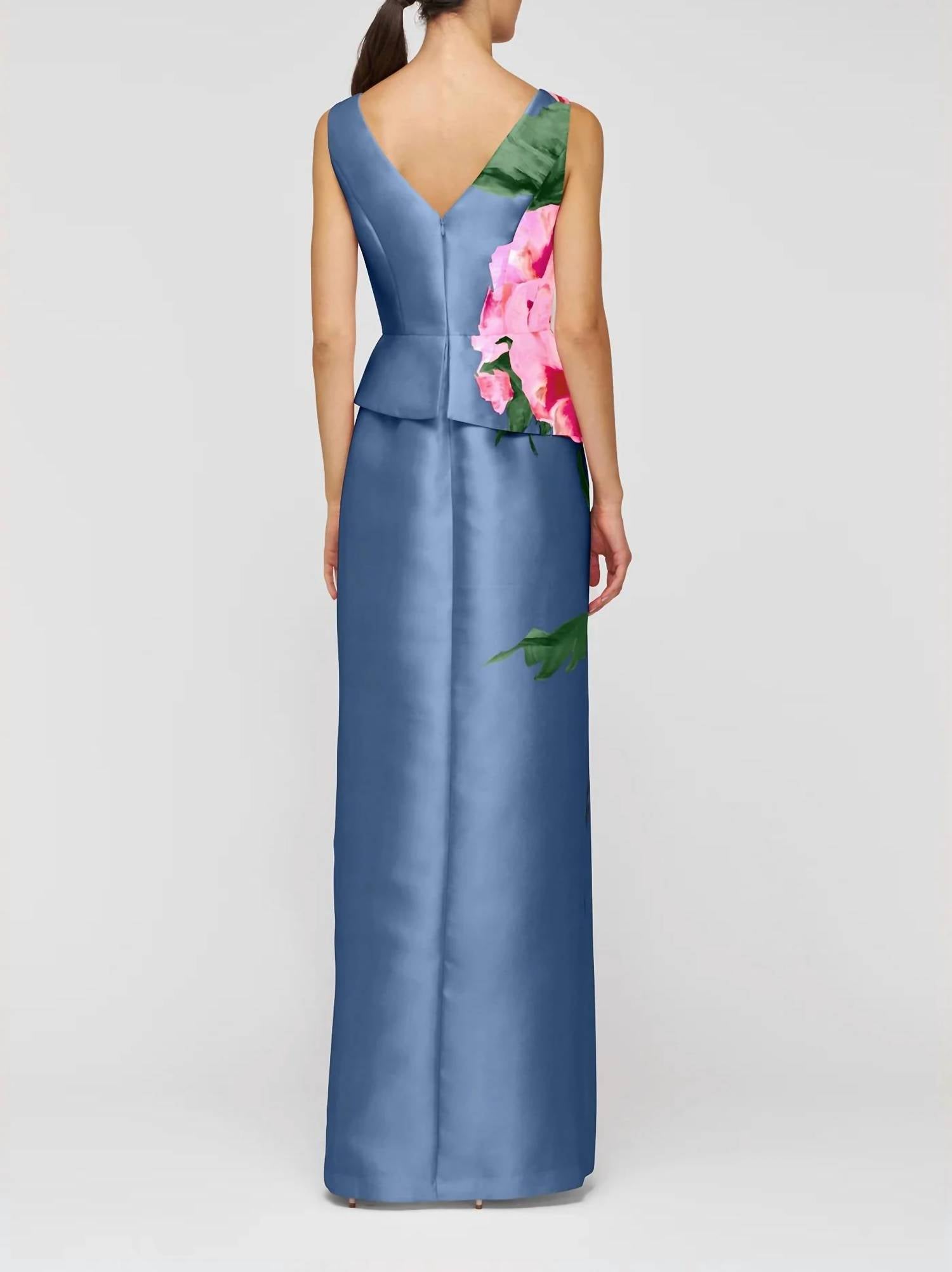Kay Unger - Luciana Column Gown