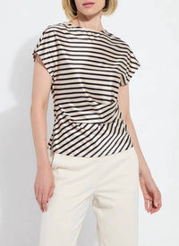 Lysse - Bruna Side Draped Top