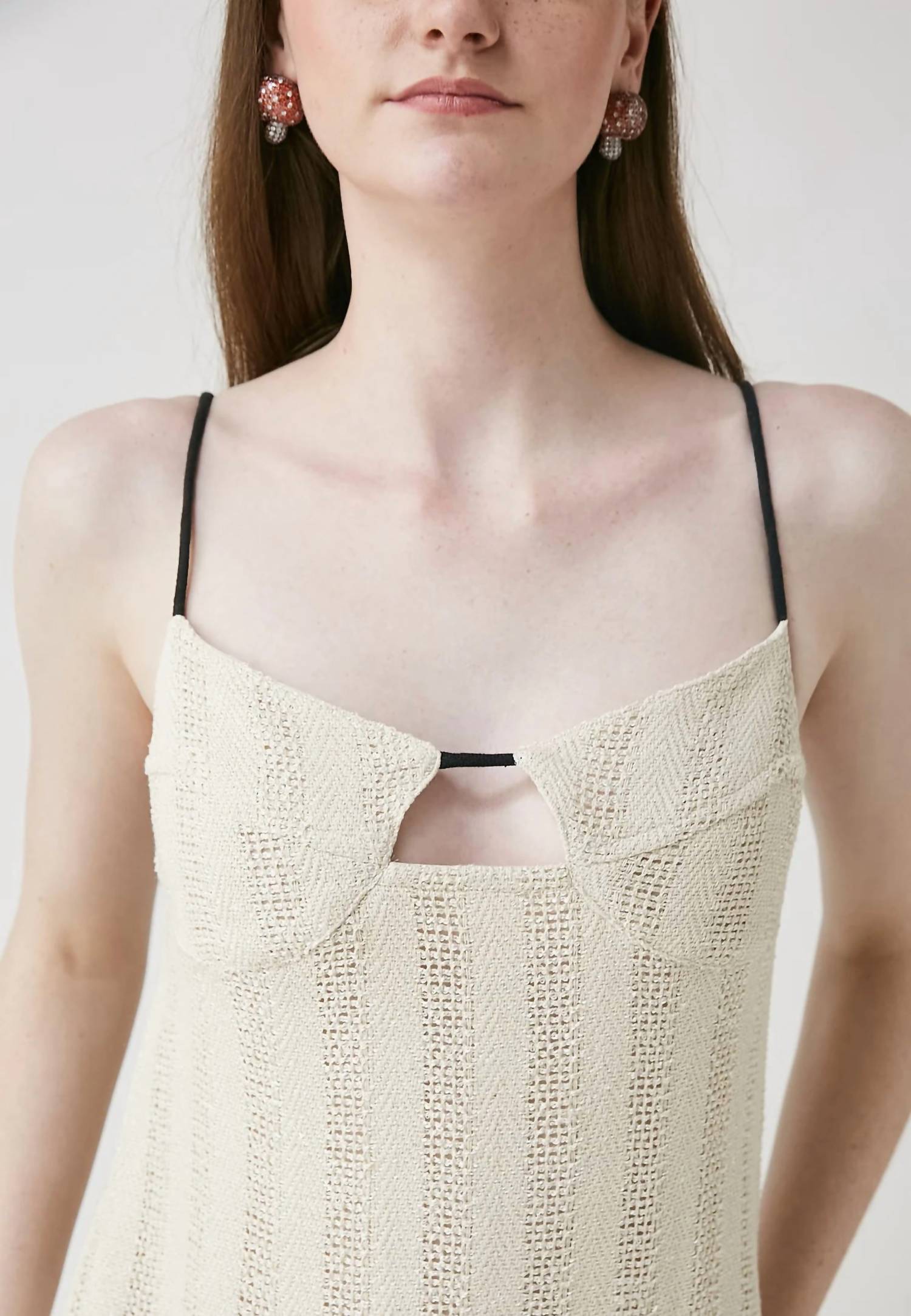 Be Sunset Aria Mai Dress in beige - women's dress - alternate view