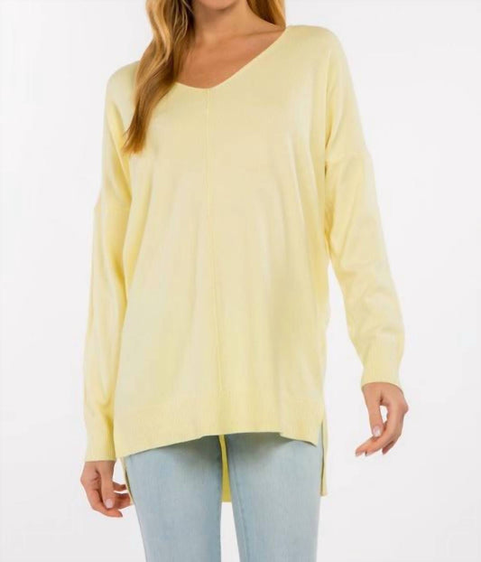 Dreamers By Debut - Super Soft Stretch V Neck Tunic Top